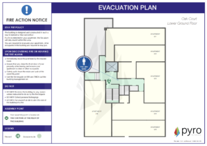 Fire Evacuation Plans